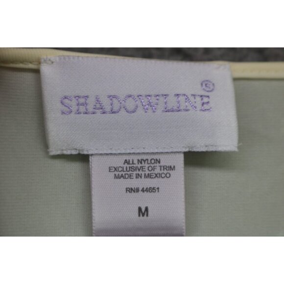 Shadowline Vtg. Yellow Embroidered Gown & Robe Set-Medium-New w/Tags-Y2K - Picture 6 of 15